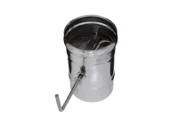 заслонка феррум (шибер поворотный) нержавеющая (430/0,5мм) ф135