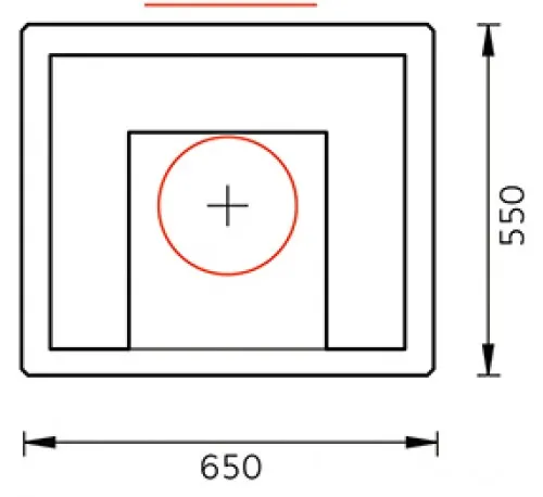 печь-камин tulikivi koli s grafia 1800 мм 