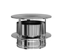 оголовок феррум нержавеющий, (430/0,5 мм), ф150/210, c ветрозащитой по воде 