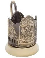 подстаканник латунный герб рф