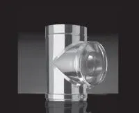 тройник craft 90° утепленный нержавеющий (316/0,5/304/0,5) ф180/280 по воде