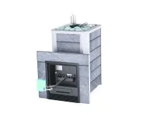 печь для бани изистим ялта 15 premium (талькохлорит) под ггу (2024)