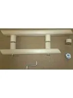 ручка дорвуд деревянная для двери магнитный замок узкая (хвоя)