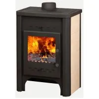 печь-камин бавария с плитой 9квт экокамин