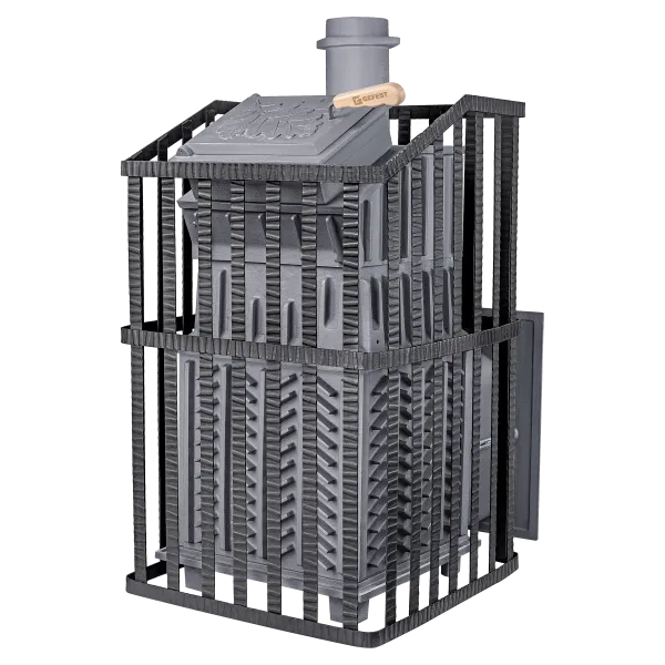 печь для бани gfs гром ураган 50п2 чугунная