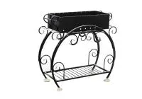 мангал м-04, 96*99*39см, антрацит. дачный эксперт