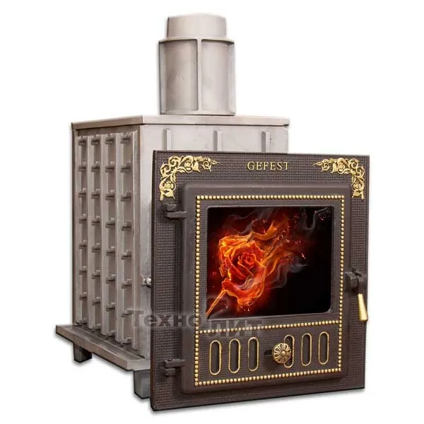 печь для бани gfs 15м чугунная*