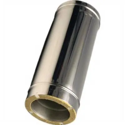 дымоход craft утепленный нержавеющий (316/0,8/304/0,5) ф200/300 l=0,5м по воде 